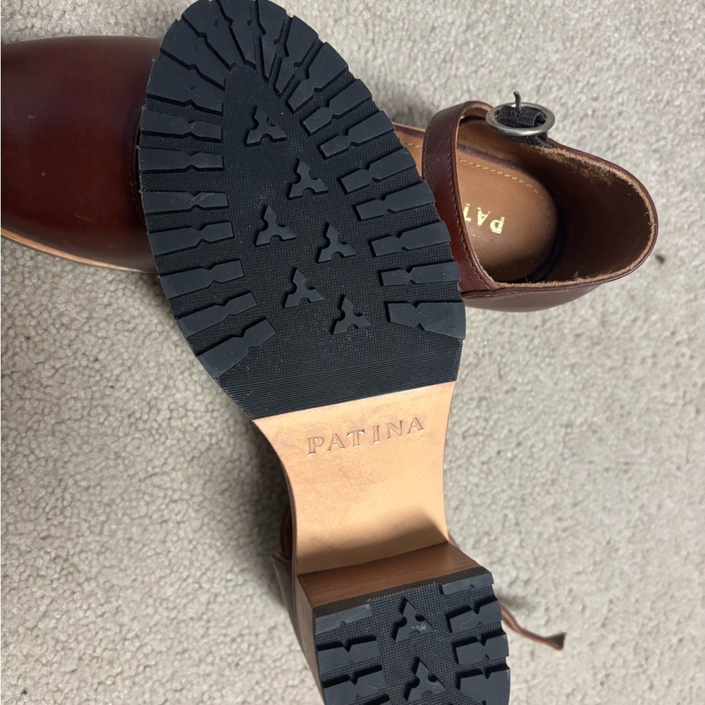 Patina Women's Elegant Brown Heels - Picture 2 of 2